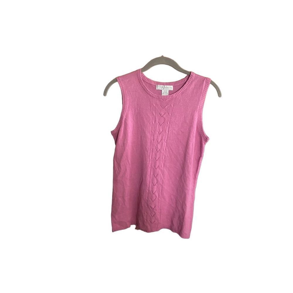 Silk assets by Diane von Fürstenberg, 100% silk sweater tank size XS